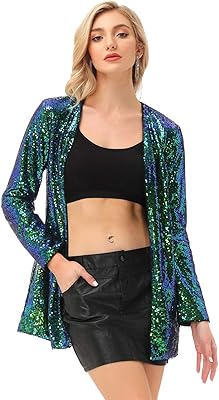 KANCY KOLE CARDIGAN with long sleeves and sequins for women, open on the front, S-XXL size.. Nigeria shops with DIAYTAR — wide selection, fast shipping, and great value.