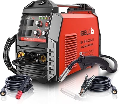 Digital welder capable MIG-220-81 MIG-MAMMA 220A 220V MULTI-PROCEDED WELDING MIG-MAG-MMA Sans Gas 3 in 1.. Affordable shopping made easy on DIAYTAR Nigeria, with fast delivery from 5 to 8 days.