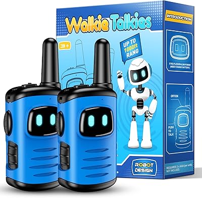 Toy Talkie-Walkie for children from 3 to 12 years old from Ayutoys, gift for boys of 5, 6, 7 and 8 years old, children's toys from 4 to 9 years old, sensory toys for autistic children from 4 to 9 years old, blue.. Discover thousands of products on DIAYTAR Nigeria — from fashion and electronics to home goods. We guarantee quick delivery and competitive pricing across the board.