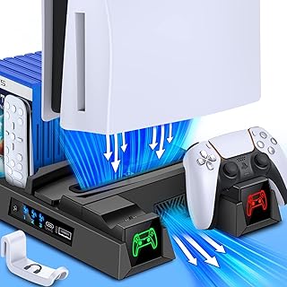 PS5 Makingtec support with charging station for controller and cooling.. The smarter way to shop online in Nigeria is through DIAYTAR Nigeria.