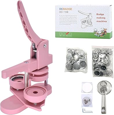 Machine manufacturing machine for capina home buttons, machine manufacturing machine without fixing, 58 mm (2.25 ") with 100 buttons pins, cutter, images and magic book.. Experience DIAYTAR NIGERIA, where extensive product variety meets pocket-friendly prices and reliable delivery.