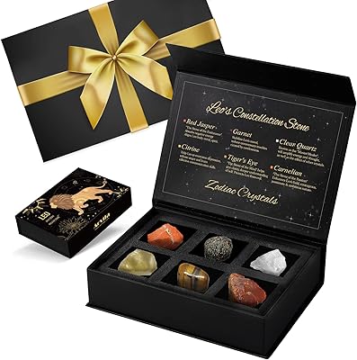 Lion birthday gift box for woman box with crystal birth stone.. Make shopping fun and stress-free with DIAYTAR Nigeria.