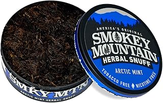 Smokey Mountain Herbal Long Cut - Arctic Mint - 1 CANETTE - SNUFF without tobacco and nicotine without.. DIAYTAR NIGERIA delivers value, variety, and convenience with our nationwide 5-8 day shipping.