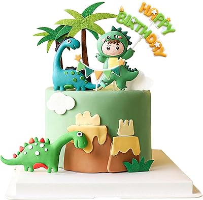 Jovis 9 pieces Cupcake decorations Dinosaurs For Prenatal Birthday Party Dinosaurs Cakes for Birthday Party Decorations of Baby Shower Cakes.. Shop confidently with DIAYTAR NIGERIA, offering affordable prices and reliable delivery within a week.