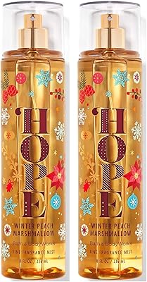 Bath & Body Works Winter Peach Marshmallow Fine Scented Body Figure - Economic Pack Lot of 2 (Winter Peach Marshmallow).. Shop with confidence at DIAYTAR NIGERIA, where affordability meets reliability in less than 8 days.