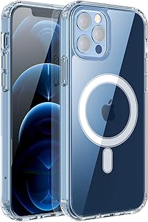 Reston transparent magnetic shell for iPhone 12 pro max with Magsafe loading protective shell.. Explore limitless products on DIAYTAR Nigeria — at the lowest prices.