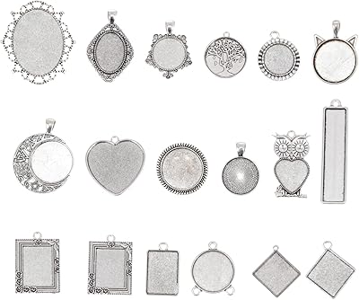 Set of Kohili round service trays, vintage jewelry frame, round earrings tray, blank jewelry base and jewelry connector, virgin necklaces, jewelry manufacturing supplies.. Shop across categories with ease at DIAYTAR NIGERIA, delivering affordability within the week.