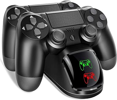AWH PlayStation 4 controller charger 4 loading station 4 for charger.. DIAYTAR NIGERIA: Revolutionizing accessibility to quality products at budget-friendly prices across Nigeria.