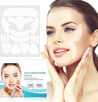 Anti-wrinkle patches for the face and forehead, 160 invisible bands for the face, anti-wrinkle bands, skin care pads to smooth the eyes, mouth and forehead, all in one to eliminate wrinkles.. DIAYTAR NIGERIA: Your affordable gateway to thousands of products delivered promptly nationwide.