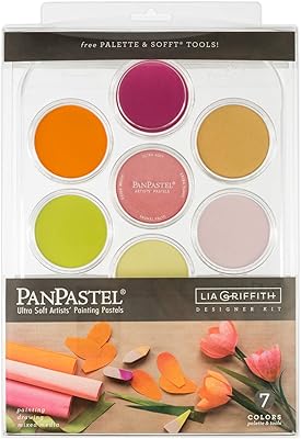 COLORFIN, Pastels of Panpastel artists, 7 colors Leah Griffith Design Set (30083).. DIAYTAR NIGERIA: Making online shopping accessible to all Nigerians with our affordable platform.