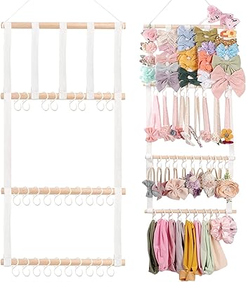 Bang support, organizer of hair fasteners for girls, children's headbands, organizer of hair accessories, wall decoration for little girl's bedroom.. Shop without boundaries at DIAYTAR NIGERIA, offering affordable products with convenient delivery times.