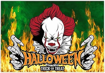 Funny tree, circus clown, evil giant monster, backdrop for Halloween celebration, frightening Halloween banner, birthday photography, children's studio supplies, 84.. Shop the smart way with DIAYTAR NIGERIA's extensive selection and budget-friendly nationwide delivery.