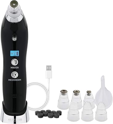(Metallic black) - Michael Todd Beauty - Rejuvenation system of wet skin/Dry micromist Sonic with LCD screen.. Your ideal shopping partner, DIAYTAR NIGERIA offers extensive variety with reliable nationwide shipping.