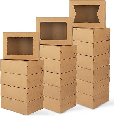 32 boxes with bakery cakes 8 x 6 x 6.35 inches with 3 boxes with brown pastry desserts for strawberries, candies, cupcakes and muffins coated with chocolate chocolate.. Shop quality and variety at unbeatable prices on DIAYTAR Nigeria — delivery in under 8 days.