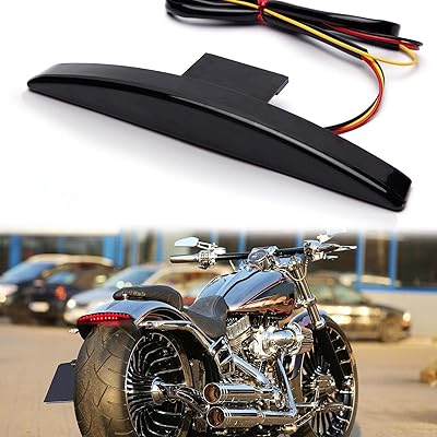 Reach choices rear light led led motorb brake license compatible with Harley Breakout CVO Pro Street Fxse 2016 (Smoke lens #1).. Discover the joy of online shopping with DIAYTAR NIGERIA's budget-friendly prices and reliable shipping.