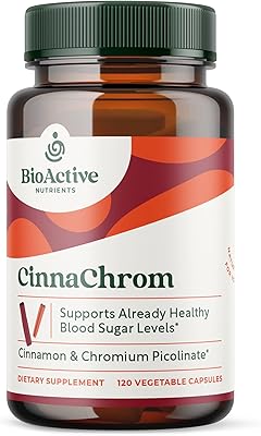 Bioactive Nutrients Cinnachrom bioactive food - Chrome picolinate, cinnamon capsules - promotes metabolism and a healthy blood sugar balance - Plant supplement, gluten -free, 120 capsules.. Discover the joy of online shopping with DIAYTAR NIGERIA's budget-friendly prices and reliable shipping.