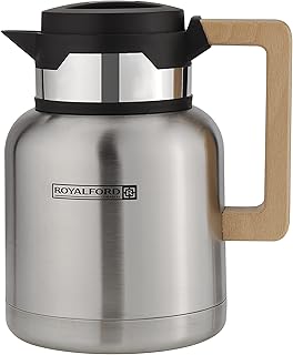 Royalford Insotherm Pichet in stainless steel with wooden handle capacity 1 liter drinks drinks.. Don’t wait weeks for international shipping. DIAYTAR Nigeria offers local delivery within 5 to 8 days, so you get your items when you actually need them.