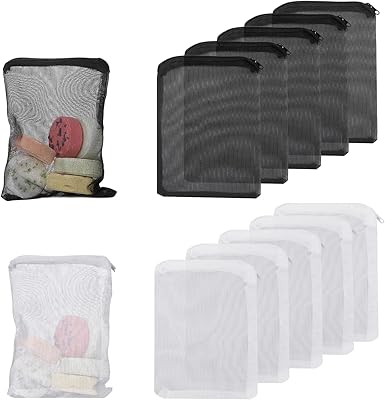 10 pieces aquarium filter bags filter bags in zipper mesh for active charcoal, biosphere, ceramic, clean and recyclable rings (18x25 cm).. DIAYTAR NIGERIA provides endless shopping possibilities with affordable prices and prompt delivery service.