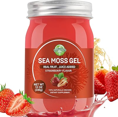 Sea mousse gel Cruck merry mosse Biological Irish Irish Supervisor Supervisor Immune Support Immune and Digestive Mineral Vitamin, Strawberry 12 Oz.. DIAYTAR NIGERIA: Where every Nigerian finds affordable products delivered within the week.