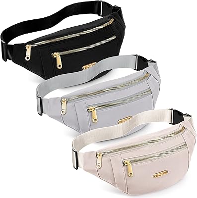 Waterproof banana bags for women and men with adjustable belt for sport, race, training, walking, travel (3 rooms).. Make shopping fun and stress-free with DIAYTAR Nigeria.