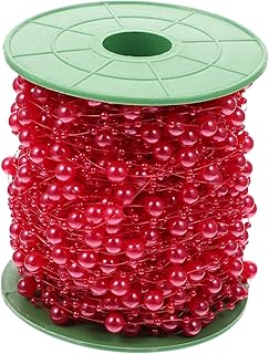 Orfov 1 roll of peach line pearls, wedding pearl string, bouquet of false pearls, artificial wedding decoration strings, bouquets and wedding vases in ABS.. Shop from Nigeria's largest product selection at DIAYTAR, with budget-friendly prices and swift delivery.