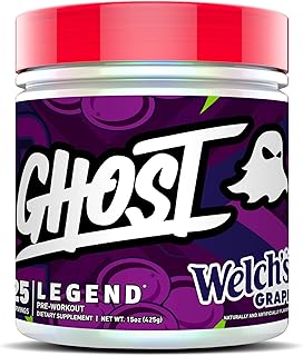 Ghost Legend pre -training energy powder, Welch's grape - 25 portions - Mixture of caffeine, l -citrulline and beta -alanine for concentration and energy pumps - soy -free, sugar or gluten, vegan.. Shop millions of products across categories on DIAYTAR Nigeria — delivered right to your door.