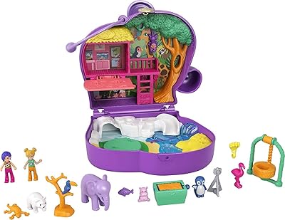 Animal toy elephant compact polly pocket adventure with mini dolls and bella.. DIAYTAR NIGERIA: Where every shopping need is met with affordable prices and timely delivery.