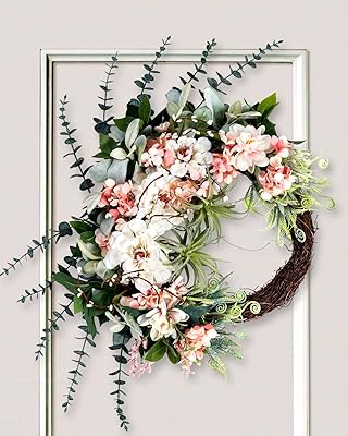 Entrance door wreaths of Eucalyptus Wrighthome, Crown of Entrance door spring summer fall, artificial floral crown for interior decoration.. Shop smarter with DIAYTAR NIGERIA's vast product range and budget-friendly delivery within the week.