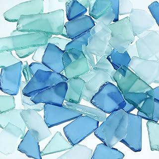 Large pieces of Caribbean sea glass in cobalt glass for wedding festival decoration, interior decoration and craft supplies (16 oz).. Your go-to destination for affordable online shopping, DIAYTAR NIGERIA delivers in under 8 days.