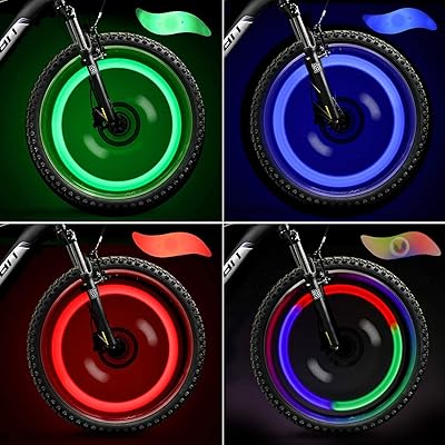 4 LED lights for bicycle wheels to keep the decorations safe thanks to 3 LED flash modes, batteries included.. Experience retail convenience with DIAYTAR NIGERIA's comprehensive platform and 5-8 day nationwide shipping.