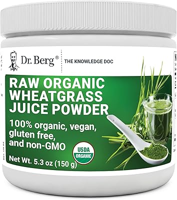 SUPPERALICAL wheat grass powder Dr. Berg Nutritionals - 60 portions - Gluten -free and GMO -free - 5.3 Oz.. Say hello to Nigeria’s fastest-growing e-commerce site — DIAYTAR Nigeria.