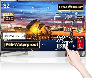 32-inch EXLEUNG intelligent TV with 32 inch bathrooms for bathroom, water and dust resistant IP66, Android 9.0 FHD 1080p with Wi-Fi, Bluetooth and integrated speakers.. Your one-click solution to affordable shopping, DIAYTAR NIGERIA delivers quality products nationwide.