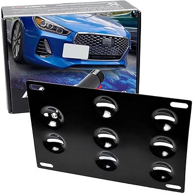 IJDMTOY Adapter Kit for license plate for bumper hook before car without a hole compatible with Hyundai Elantra 2017-2019, 2014-2018 KIA Forte Sedan.. DIAYTAR NIGERIA delivers affordability and convenience to your doorstep within 8 days of purchase.
