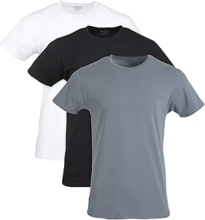 Extensible bodies round with round cotton neck for men, set of 3.. Shop with purpose at DIAYTAR NIGERIA and receive your purchases at unbeatable prices within the week.