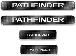 3D reflective adhesive sticker in carbon fiber for threshold and car door threshold, set of 4 (white).. DIAYTAR NIGERIA makes quality accessible with our affordable prices and dependable delivery service.