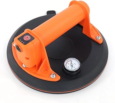 Tyler 8 "electric suction cup - Vacuum lifting plate to lift glass, tiles, automatic windshield and flat goods - load capacity of 280 pounds 8127F -E.. DIAYTAR NIGERIA: The marketplace that brings affordable products to every Nigerian home in under 8 days.