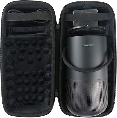 Khanka rigid travel case for laptop/domestic speaker Bose (Triple Black).. DIAYTAR NIGERIA: Where every search yields affordable results delivered promptly to your door.