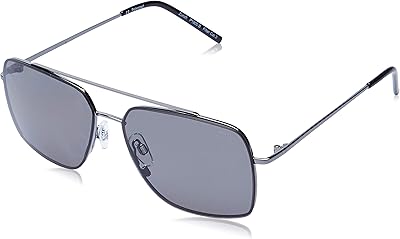 Rectangular Pocalisee Suns Invu for men (P1900B | 59 | Smoked glasses).. Shopping made simple with DIAYTAR NIGERIA's vast selection and budget-friendly nationwide delivery.