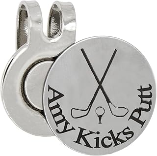 LGU (TM) Kick Putt Personalized Golf Marker, Golf Ball Marker, Pocket Lay, Golf Accessory, Magnetic Clip for Hat.. One platform, all your needs — DIAYTAR Nigeria delivers quickly.