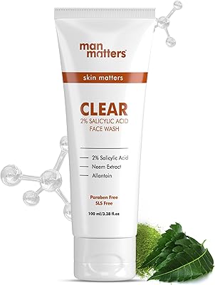 MAN MATTERS CLEAR 2% Salicylic acid cleaner for men.. Looking for a deal? DIAYTAR Nigeria has thousands waiting for you.