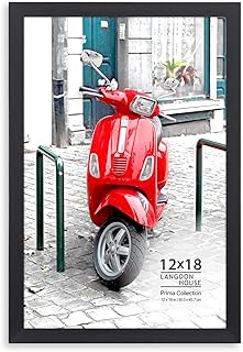 Photo Black Langdon House 12x18, 12x18 contemporary photo frame, composite in solid wood, wall fixing hooks included, primary collection.. Experience the ease of modern shopping with DIAYTAR NIGERIA's diverse marketplace delivered promptly.