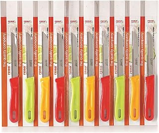 Set of rina Germany kitchen knives in stainless steel, multicolored.. Nigeria's e-commerce leader delivers unmatched variety and value to your doorstep in just 5-8 days.