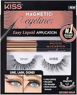 KISS EYE-LINDER MEAGE and Magnetic eyelashes temperature 1 pair of false eyelashes with 5.. Shop everything from A to Z on DIAYTAR Nigeria — delivered nationwide.