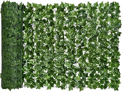 Mijojo garden fence, private garden fence, ground wall protected against UV, artificial hedge plants (3 m).. Great products, lower prices, fast delivery — DIAYTAR Nigeria has it all.