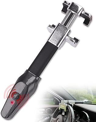 Tefilabhi steering wheel with alarm, robust car anti -theft device, car anti -theft adapted to all cars, trucks, SUV with 2 keys.. Save time and money with DIAYTAR Nigeria’s online store.