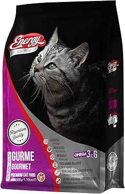 Energy Cat Food - High quality dry food for cats with gourmet flavor, balanced nutrition, energy and taste - 500 g.. Click, pay, receive — DIAYTAR Nigeria makes online shopping seamless.