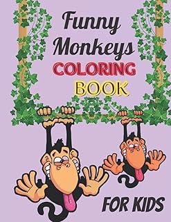 Funny Monkeys: children's coloring book.. DIAYTAR NIGERIA combines extensive product options with budget-friendly prices, delivered in 5-8 days.