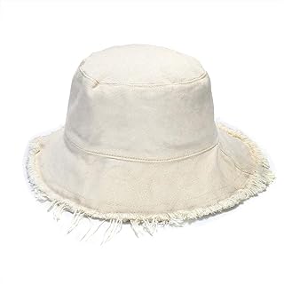 Cotton -relaxed cotton hat on a large edge for women, bucket hat for beach vacation, one size.. E-commerce made for Nigeria — fast delivery and low prices at DIAYTAR.