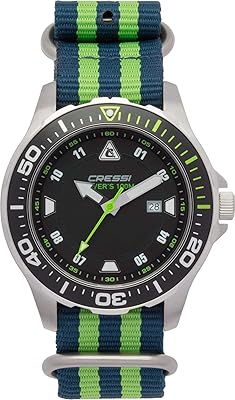 Professional diving watch Cressi Manta Coloroma with water resistant mineral glass 100 m/10 ATM.. Discover why thousands choose DIAYTAR NIGERIA for affordable products delivered in less than a week.