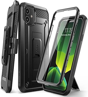 Robust full protection shell for iPhone 11, 6.1 inch (2019 version) of the Unicorn Beetle Pro series (Black).. From essentials to electronics, DIAYTAR Nigeria ships your order in no time.